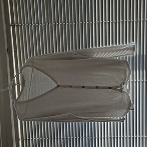 Women's white long sleeve